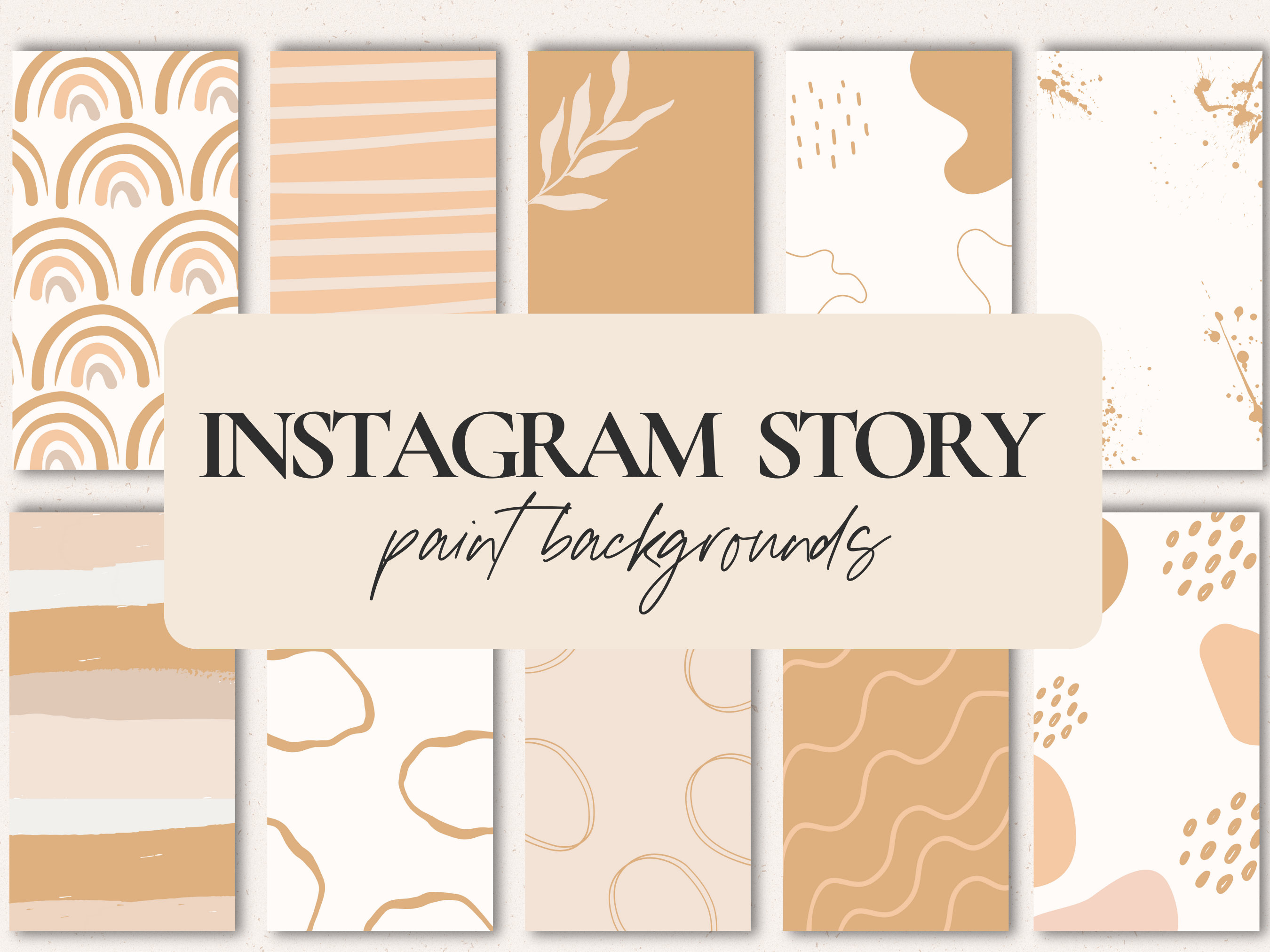 Instagram Story Background Minimal Paint Aesthetic - Etsy