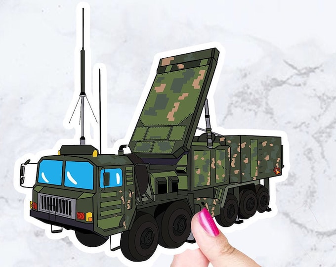 HQ-9 Radar Sticker Surface to Air Missile System Sticker SAM Sticker ...