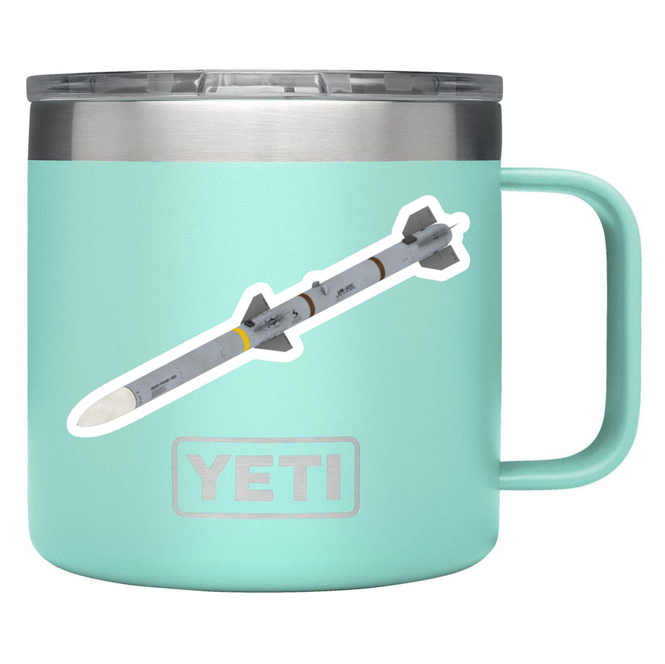 AIM-120 AMRAAM Missile Sticker Weapon Sticker Water Bottle - Etsy