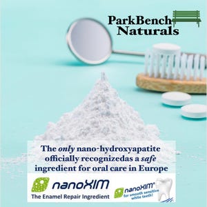 Hydroxyapatit Pulver neonXIM / Veganes Nano-XIM (nicht aus tierischen Teilen hergestellt) / Zahnpulver / Remineralisierter Zahnschmelz / Sicherer Inhaltsstoff