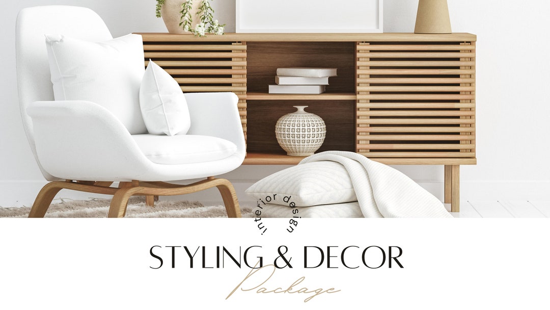 One Room Styling & Decor Package, Moodboard Online Interior Design