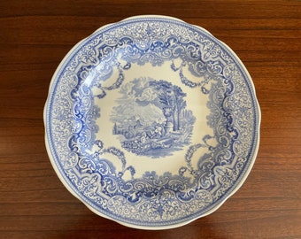 Spode Blue Room Plate Collection - Continental Views | 10 7/16 inches