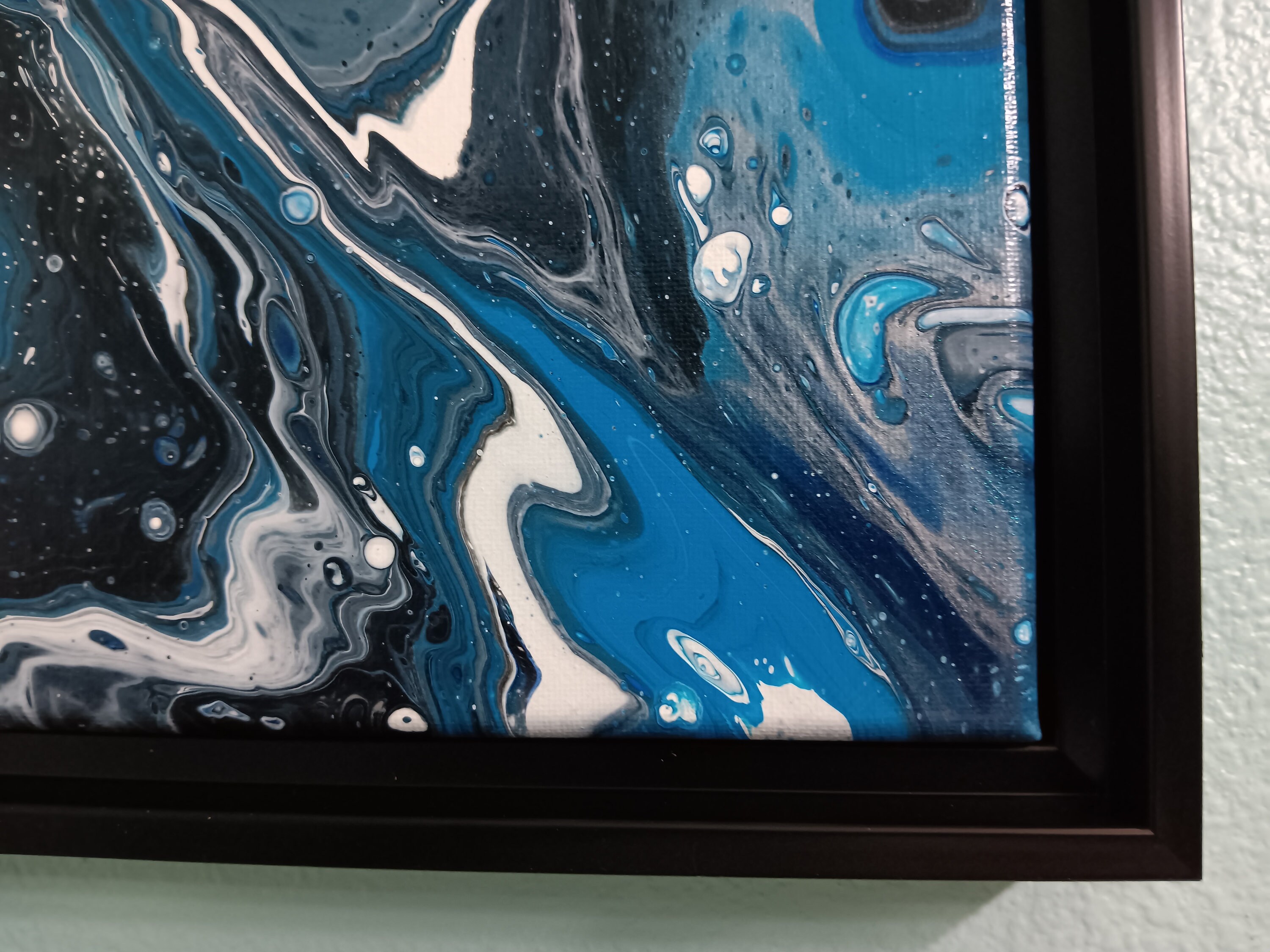 24 x 18インチ (60.9 cm x 45.7 cm) のキャンバスに描かれたアクリル画