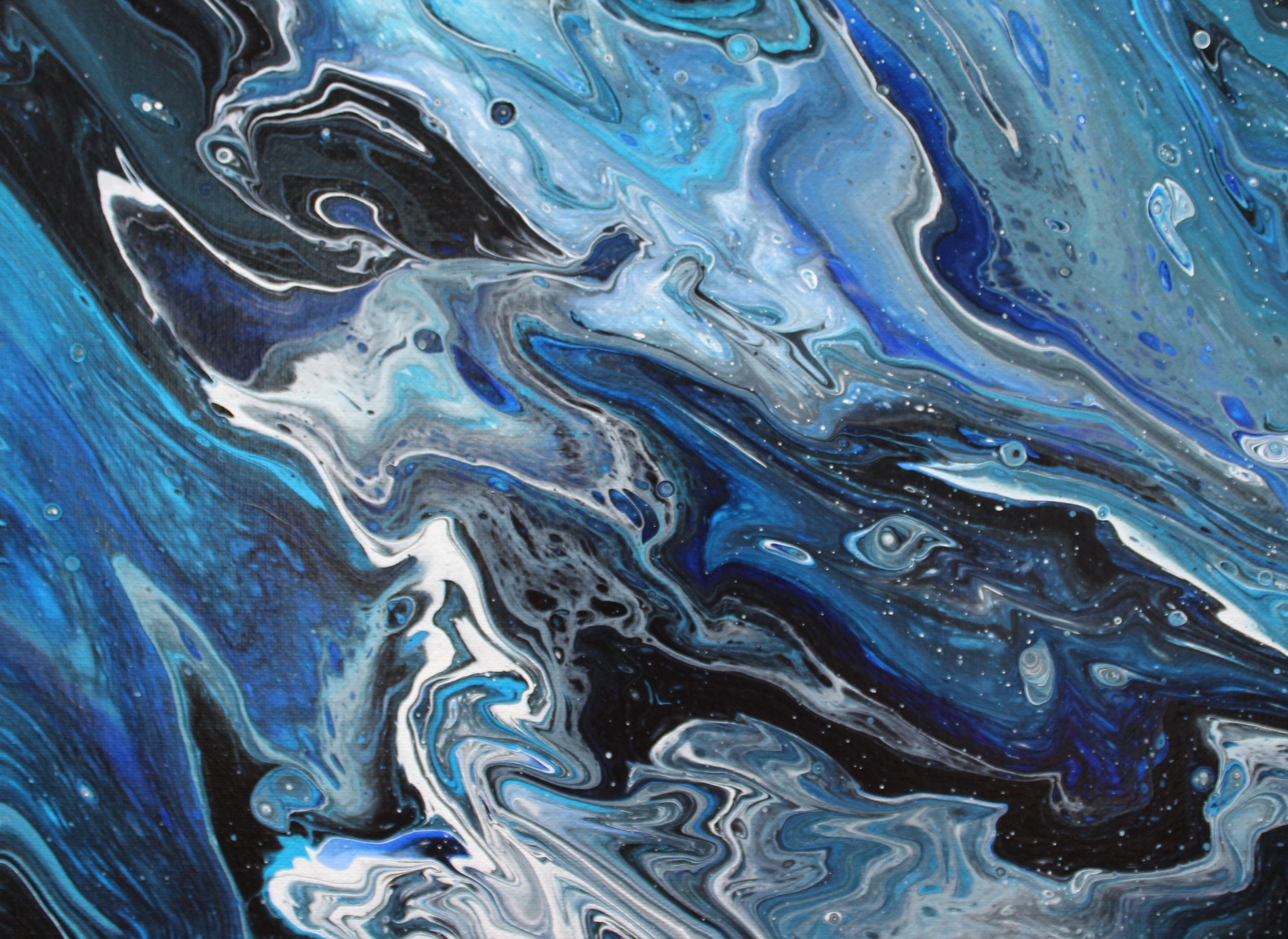 24 x 18インチ (60.9 cm x 45.7 cm) のキャンバスに描かれたアクリル画