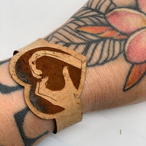 I Heart You Cork Bracelet