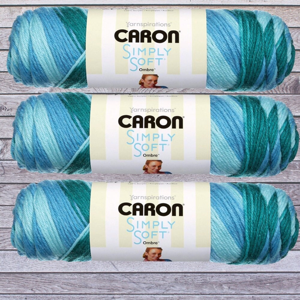 Caron Simply Soft Yarn Solids (3-Pack) Ocean H97003-9759