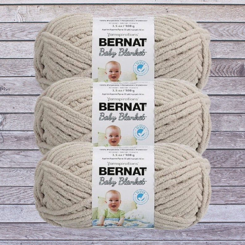 Baby Dove Bernat Baby Blanket Yarn 3pack 16110330463.5 Oz Etsy