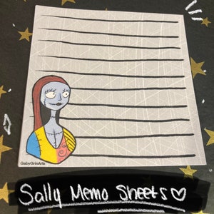 Sally Memo Sheets (4x4 ; 32 count)