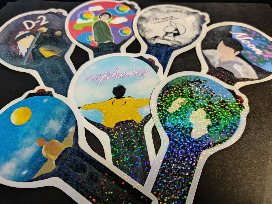 OT7 Single Sticker [pick-a-sticker](holograpic) - Etsy