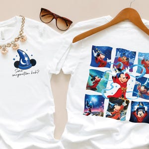Sorcerer Mickey Fantasia T-Shirt – Disney Vacation Tee#10122