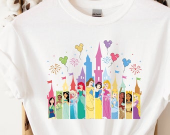 Disney Princess Castle Shirt, Vacation Trip Tee#1111