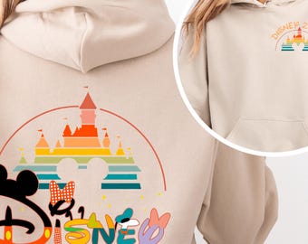 Custom Disney Family Vacation 2025 Hoodie – Matching Theme Park Outfit#1049