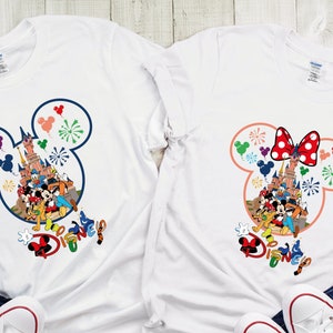 Disney world shirts etsy on sale