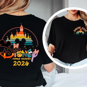 Custom Disney Family Vacation 2025 Shirt#1049