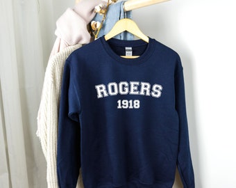 Rogers 1918 Sweatshirt: Superhero Fan Apparel