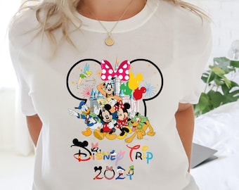 Custom Disney Family Trip 2024 Shirt