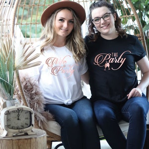 Wife of the Party T-Shirt: Bridal Party Shirts