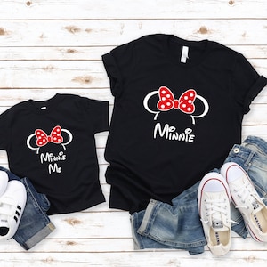 Minnie Mouse Shirt Women Mother And Daughter Minnie Disney Svg