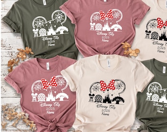 Custom Disney Family Vacation Shirts, Matching Trip Tees#1069#151
