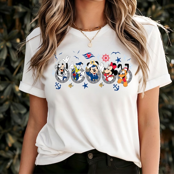 Disney Cruise Shirt, Mickey and Friends Family Trip Tee #1085