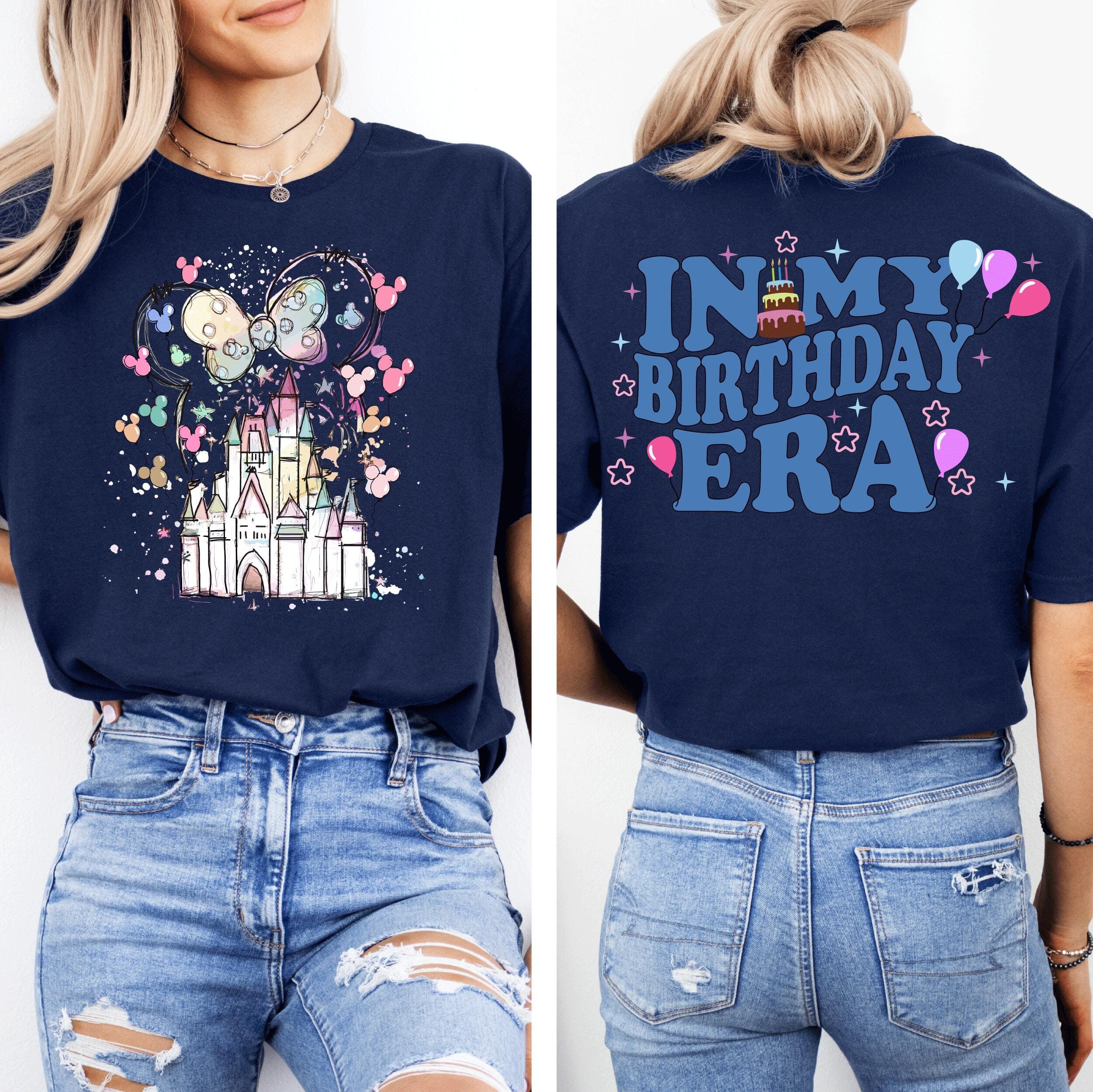 Disney Princess Castle Shirt , Magical Vacation Top,  Perfect Gift for Girls, Magical Castle Design ,Disney Trip Birthday Era Shirt#1061