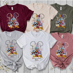 Customizable Disney Family Vacation 2025 T-Shirt image 6