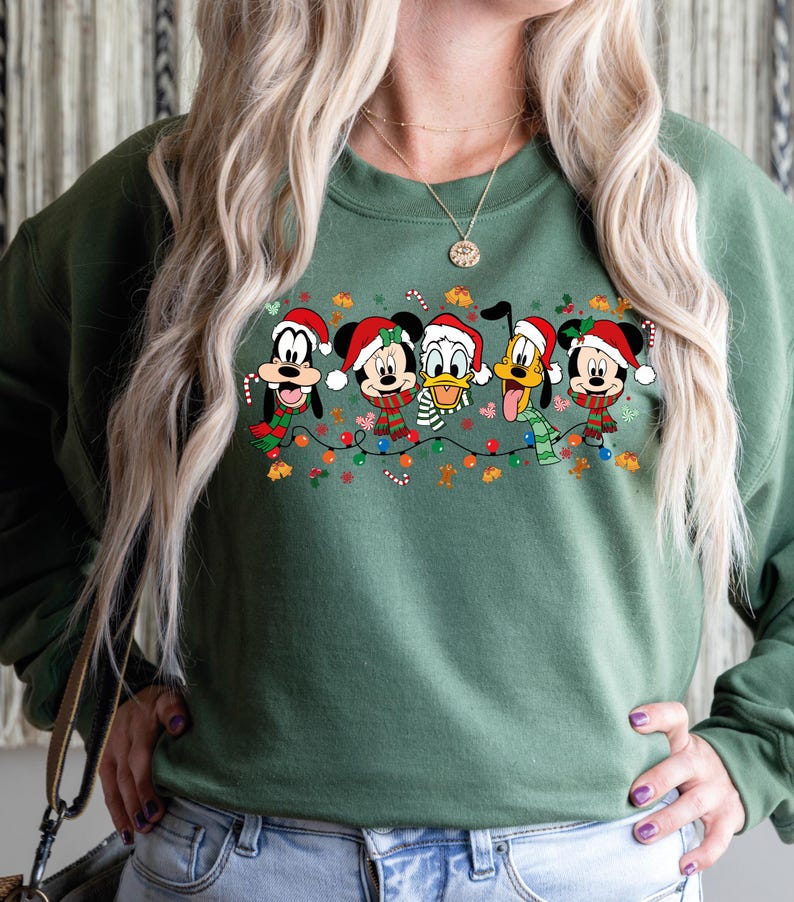 Mickey's Very Merry Christmas Party Sweater, Disney Santa Mickey and