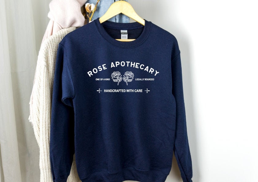 Rose Apothecary Sweatshirt/ David Rose Sweatshirt Schitts | Etsy UK