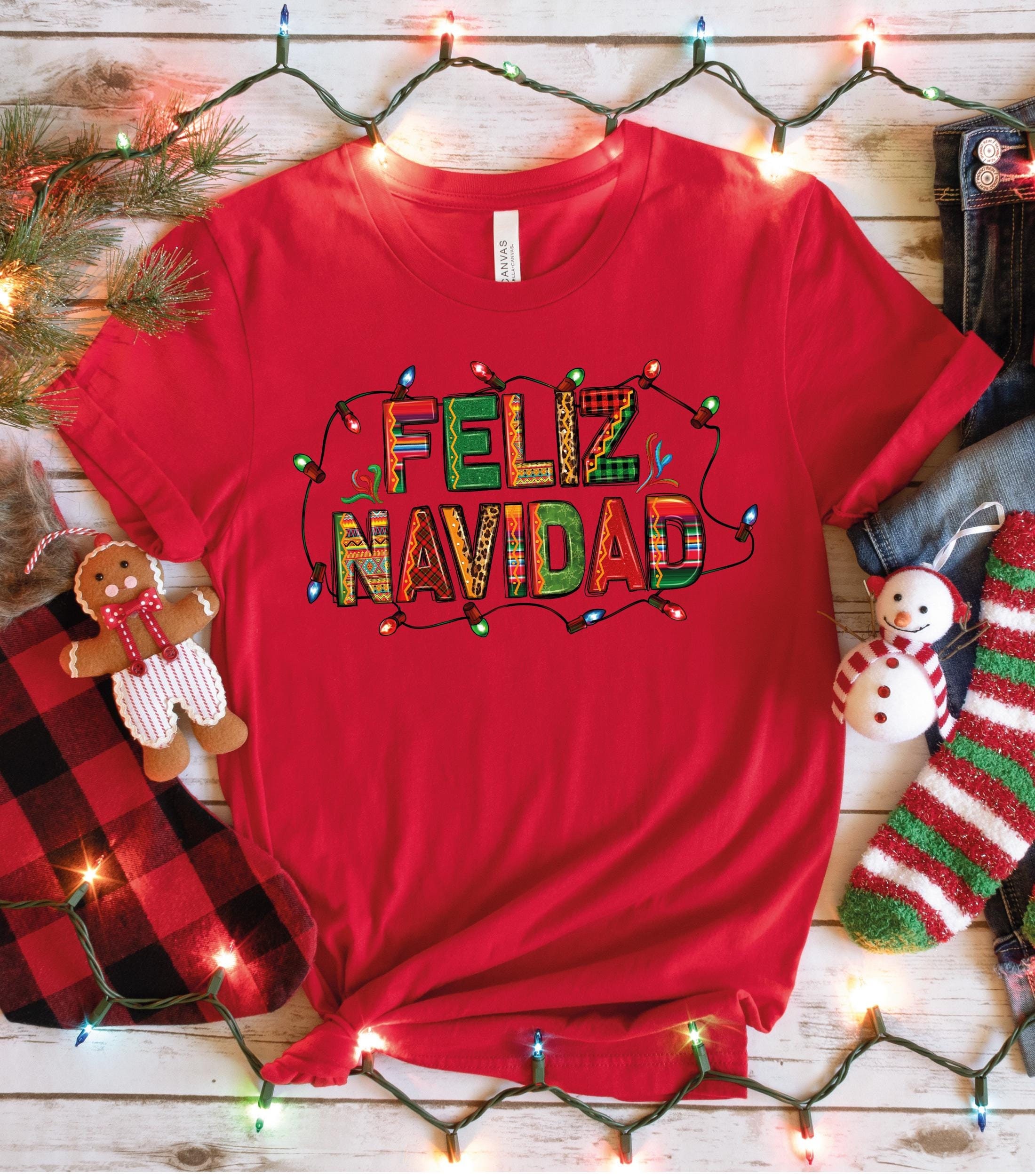 feliz navidad christmas 2021 t shirt