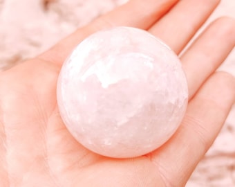 Rose Quartz Crystal Spheres