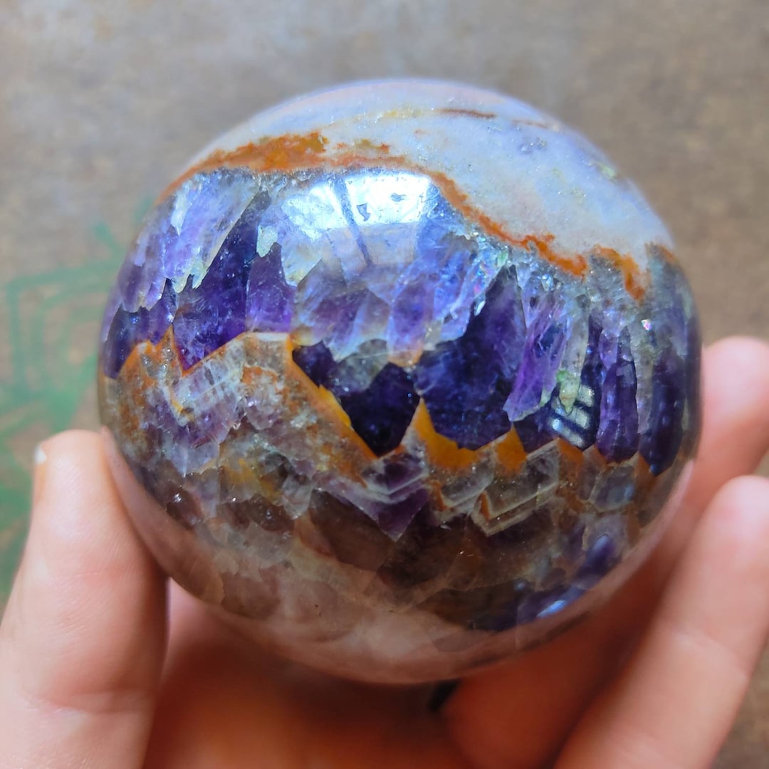 Super Seven Crystal Spheres, Melody Stone, Super 7 Sphere, Sacred Seven ...