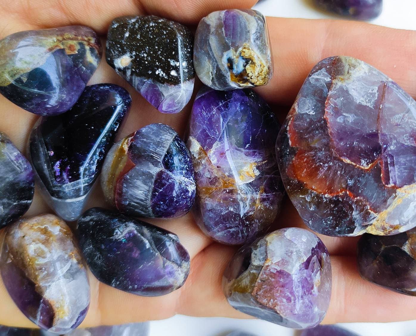 super seven tumbled super seven tumbled