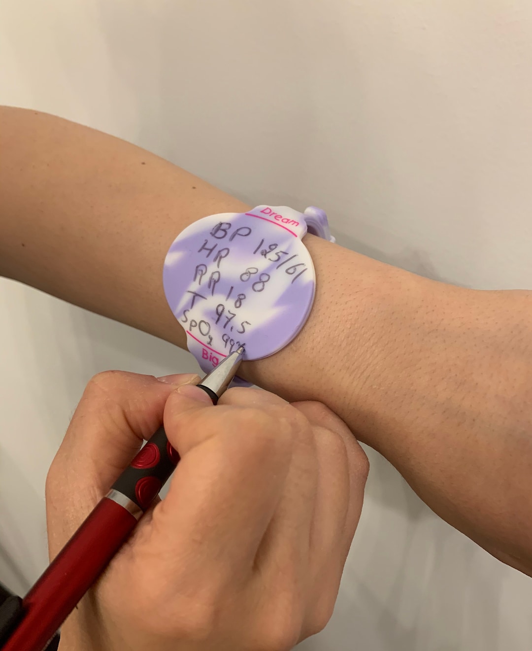  Reversible Heartbeat Nurse Appreciation Bracelet