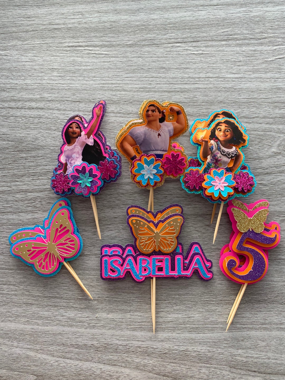12 Encanto Cupcake Toppers Etsy