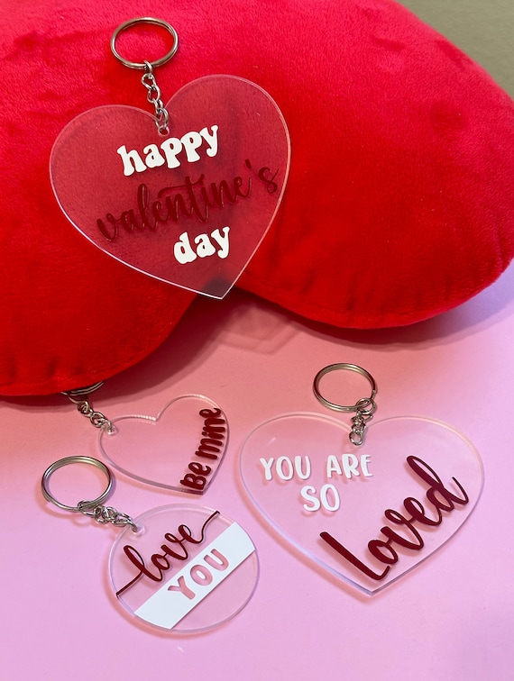 You Are So Loved {Translucent Acrylic Keychain} You Are So Loved {Translucent Acrylic Keychain}