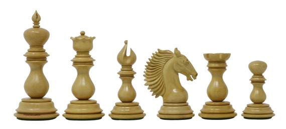 Pezzi Scacchi Staunton Artigianali 3,9” – Legno Ebano, Doppio Peso, Certificati Torneo