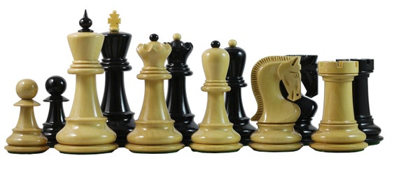 Zagreb Chess Pieces 1959 Series Staunton Sheesham Boxwood 3.75" 