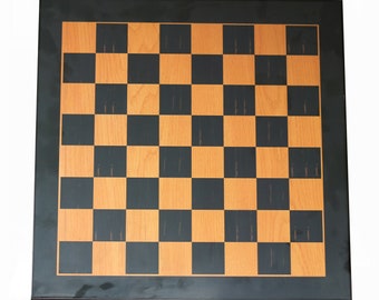 Chess Board square size 2.5" X 2.5" in Antique & Ebony look for 4.25" to 4.5"  Chess Set