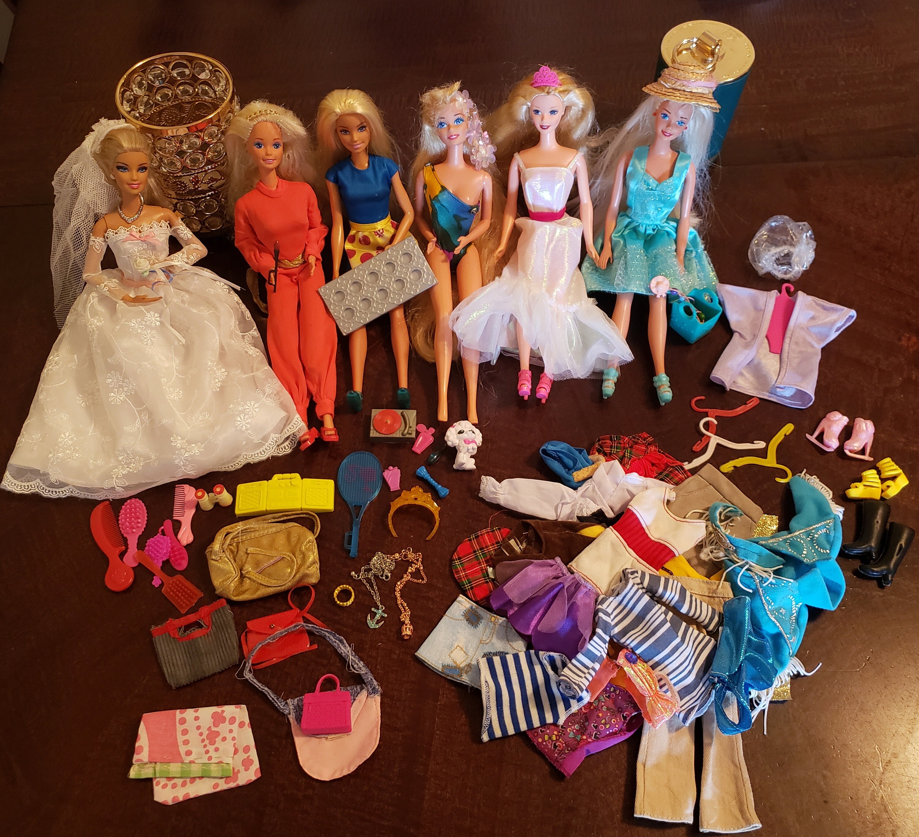 Lot of 20 Vintage Doll Clothing Will Fit Barbie 1960's 