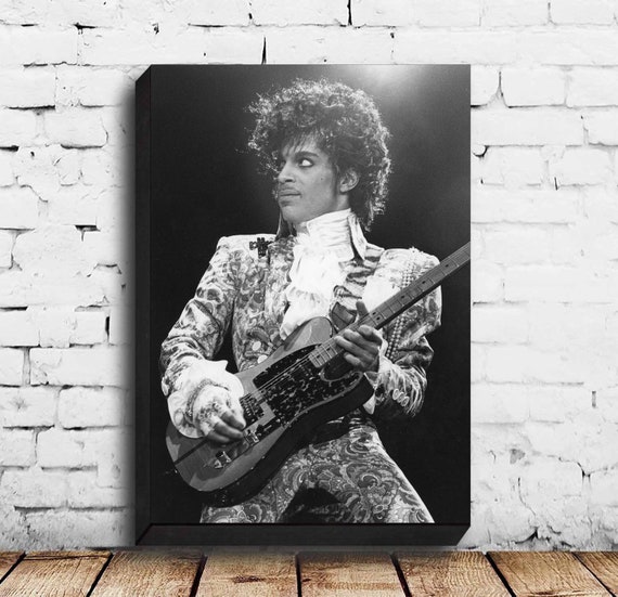 Prince Rogers Nelson Music Poster Canvas Wall Art Home | Etsy