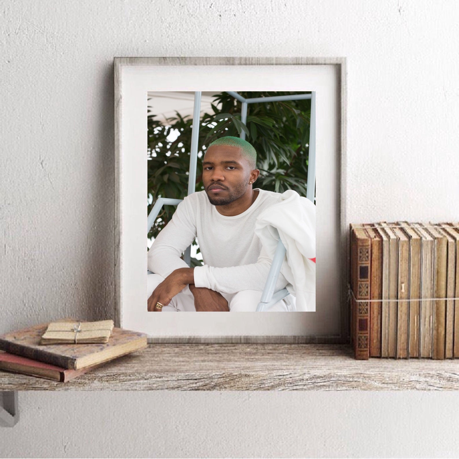 Frank Ocean Music Poster Blond Poster Canvas Wall Art Home