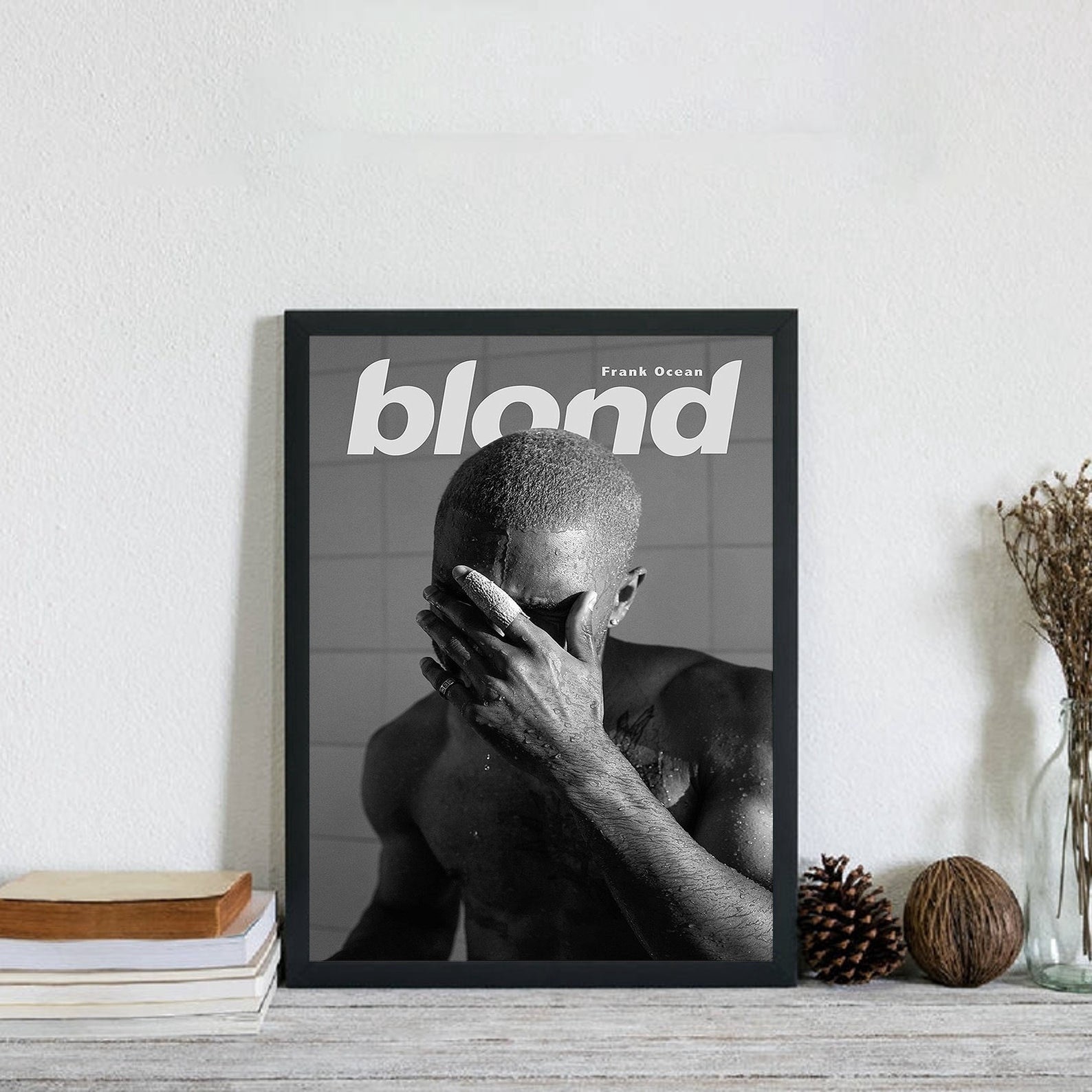 Frank Ocean Music Blond Poster Canvas Wall Art Home Decor