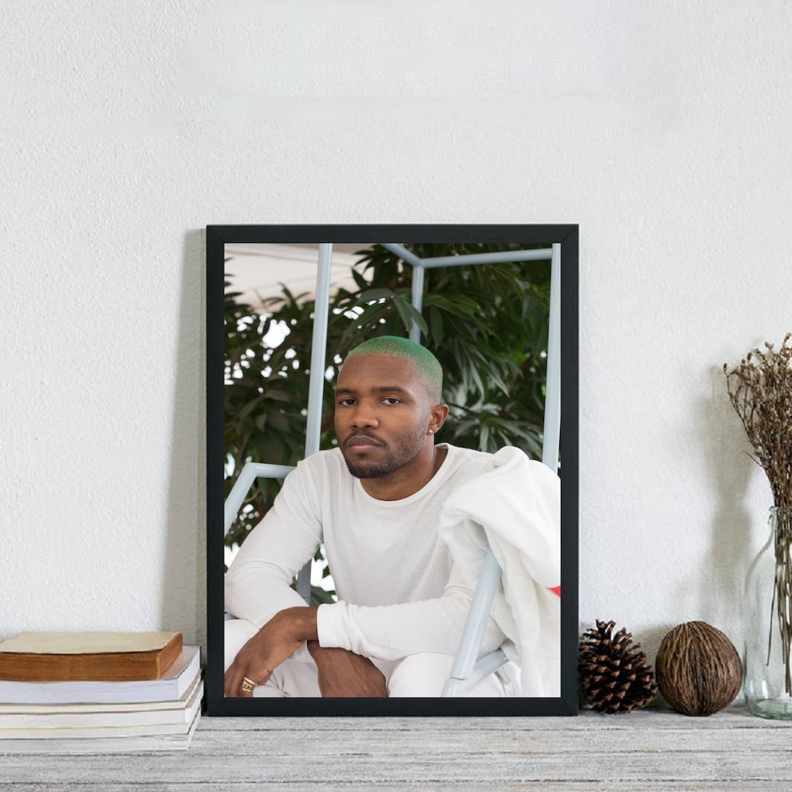 Frank Ocean Music Poster Blond Poster Canvas Wall Art Home
