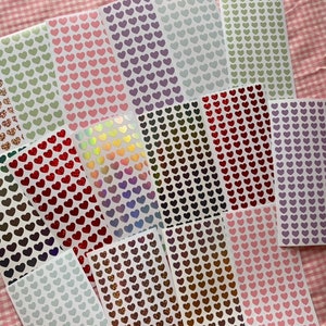 HEART DECO STICKERS