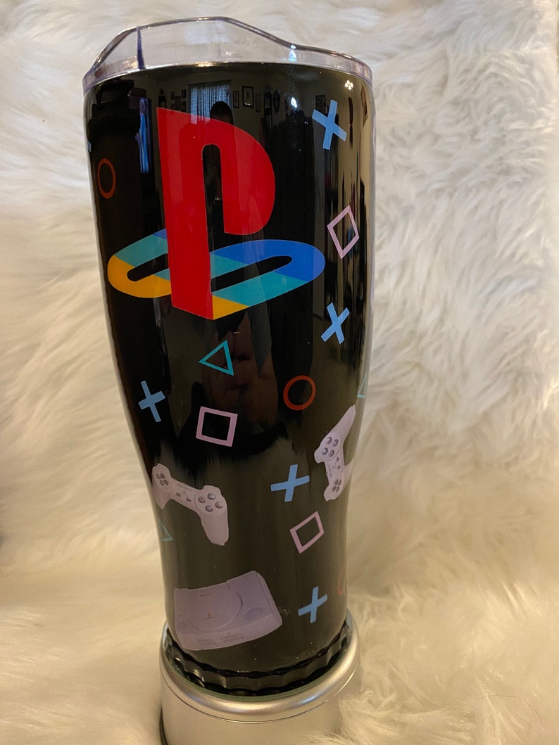 30oz PlayStation Tumbler Etsy