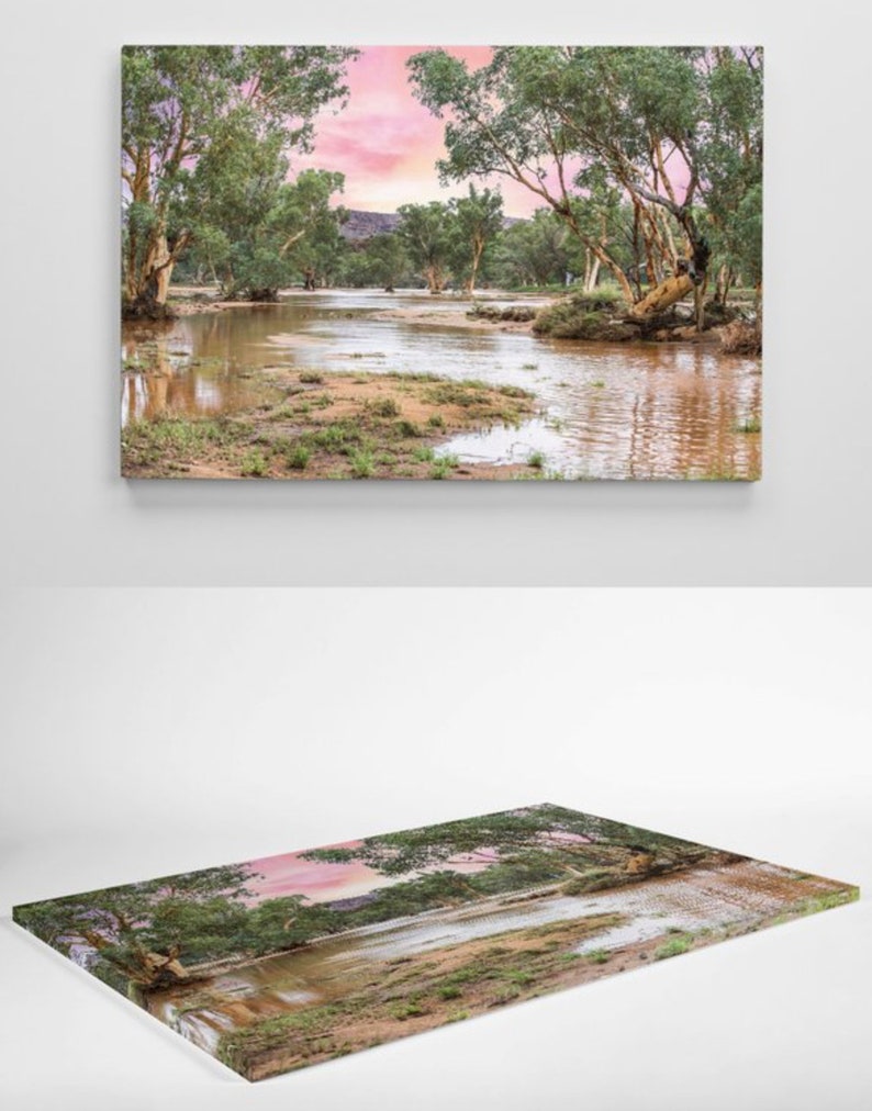 Todd River Australian Canvas image 3