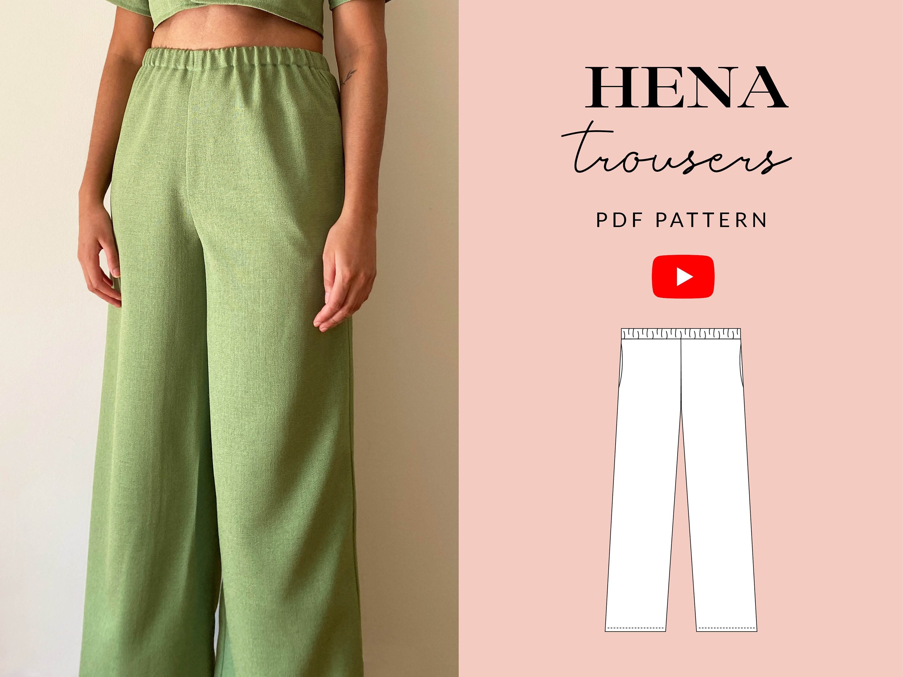 Buy Elastic Pant Pattern Online In India -  India