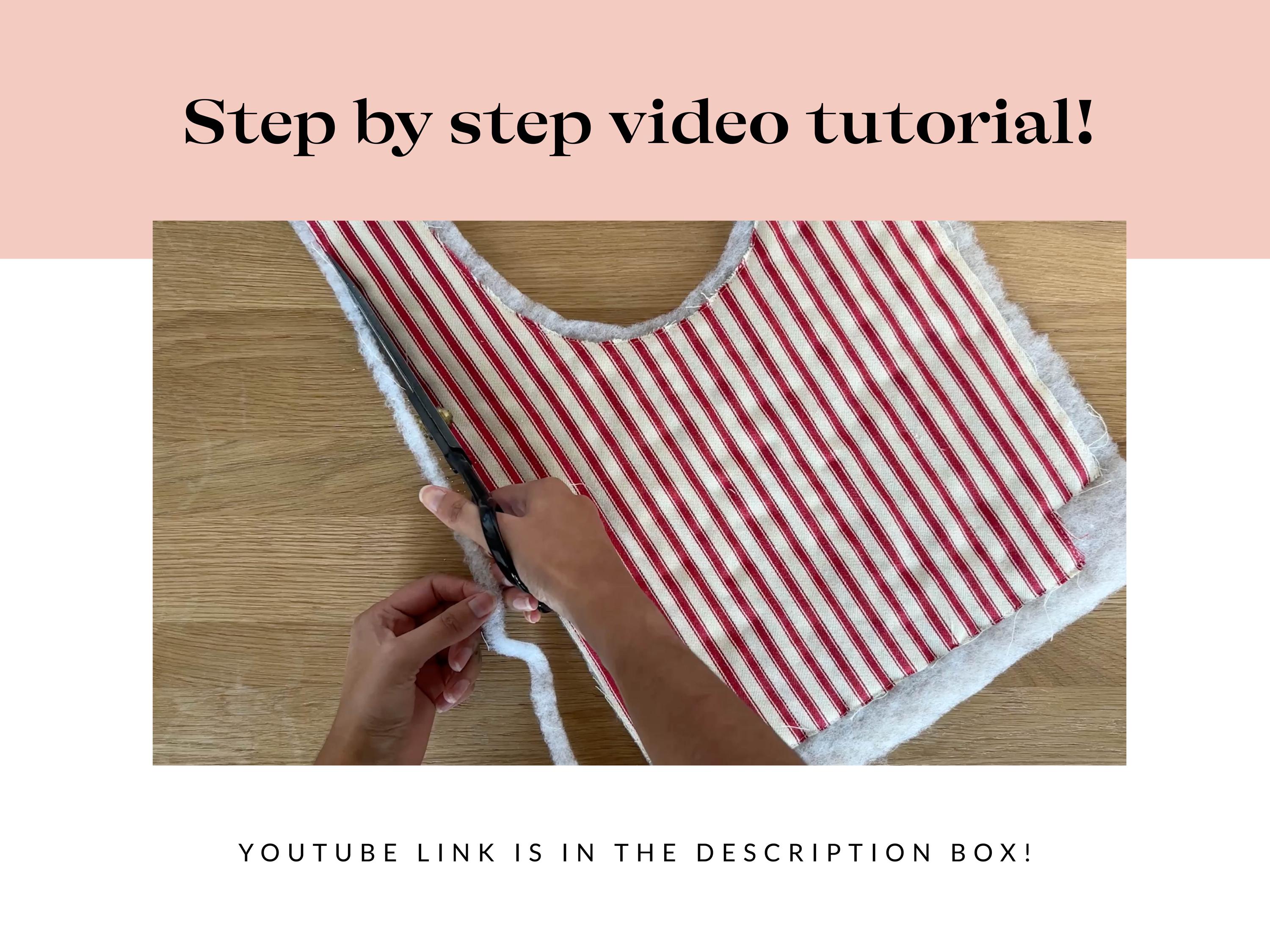 Easy Hobo Bag Sewing Pattern PDF | Video Tutorial | Slouchy Bag ...
