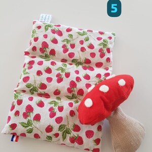 Cherry pit dry hot water bottle IMMEDIATE SHIPPING image 5