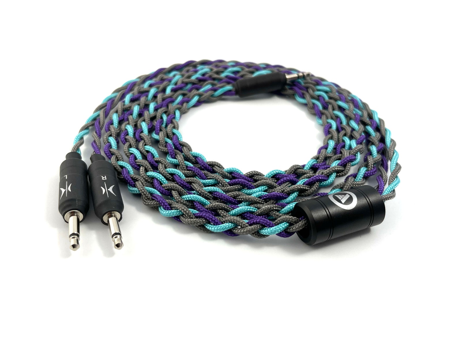 Custom Dual 3.5mm Headphone Cable Braided Paracord OFC Etsy Australia